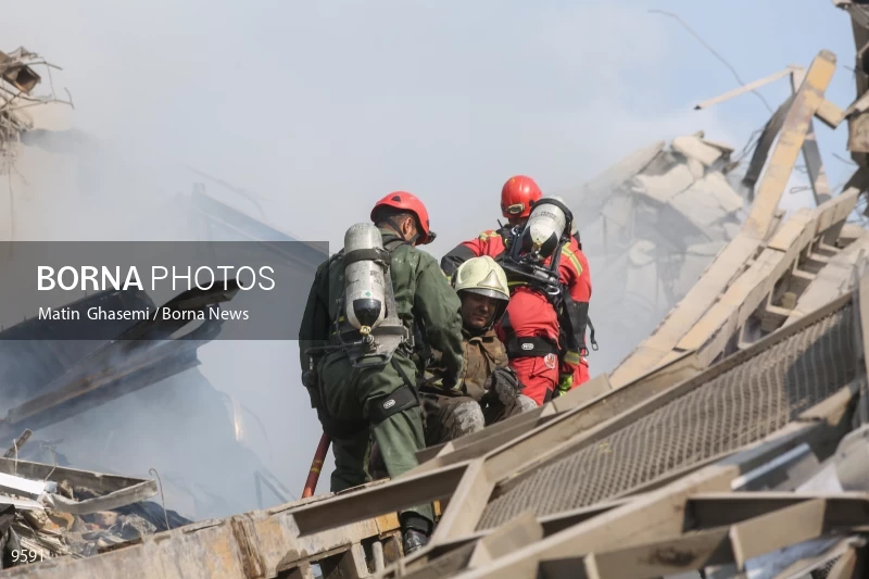 Tehran's Iconic Plasco Building Collapses After Fire