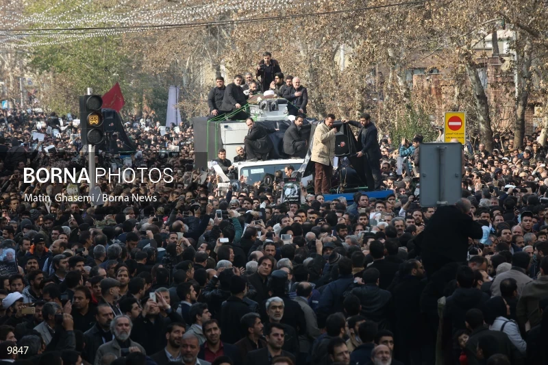 Ayatollah Akbar Hashemi Rafsanjani's funeral in Tehran