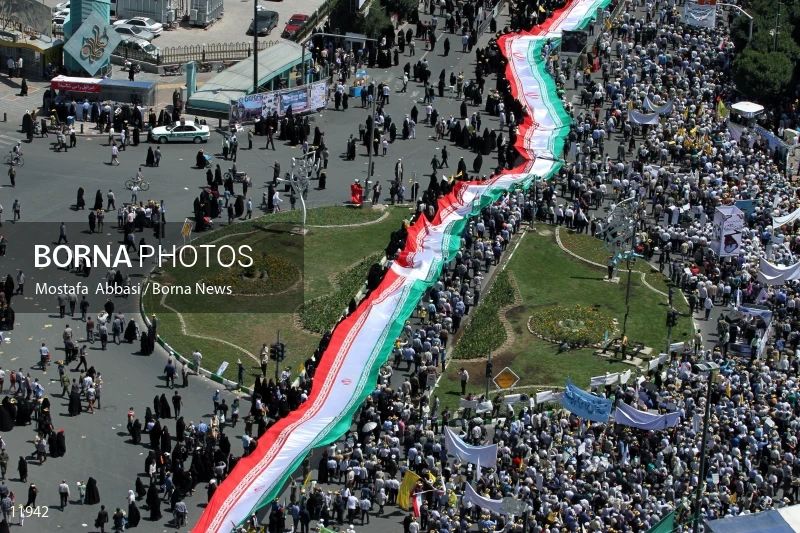 Quds Day rally in Mashhad
