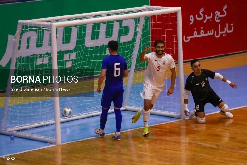 Iran Vs Uzbekistan Friendly Futsal match