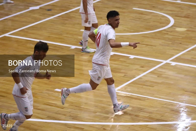 Iran Vs Uzbekistan Friendly Futsal match