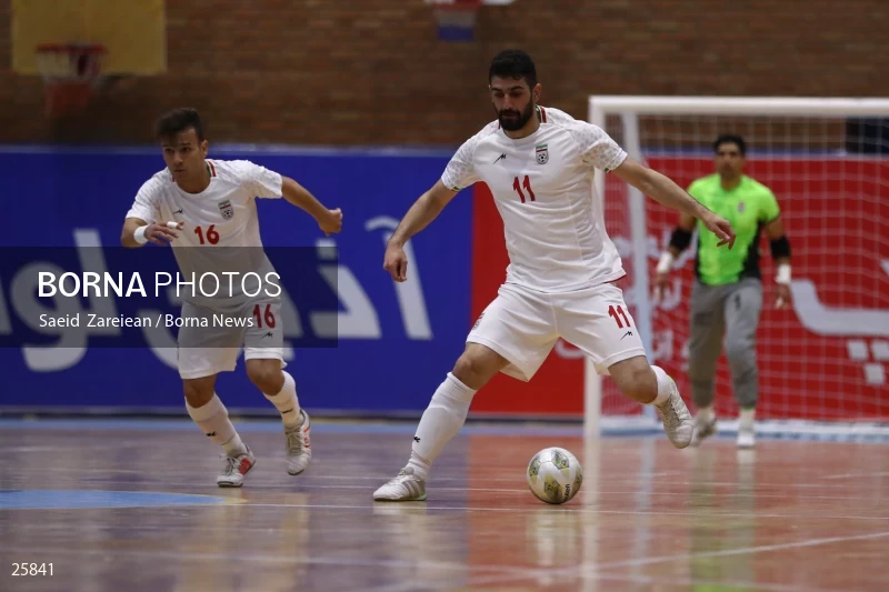 Iran Vs Uzbekistan Friendly Futsal match