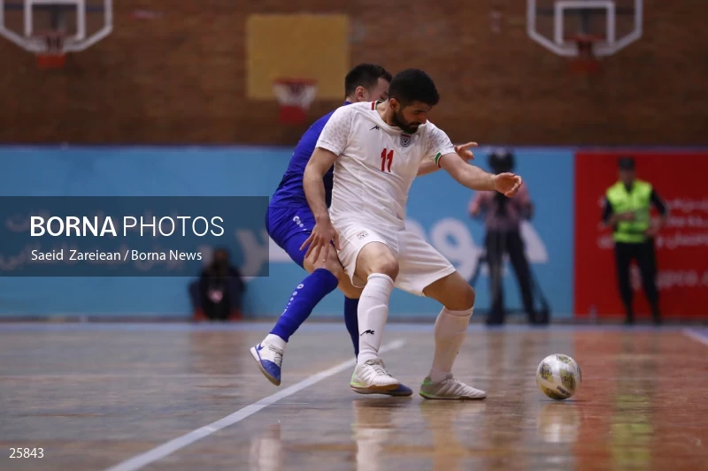 Iran Vs Uzbekistan Friendly Futsal match