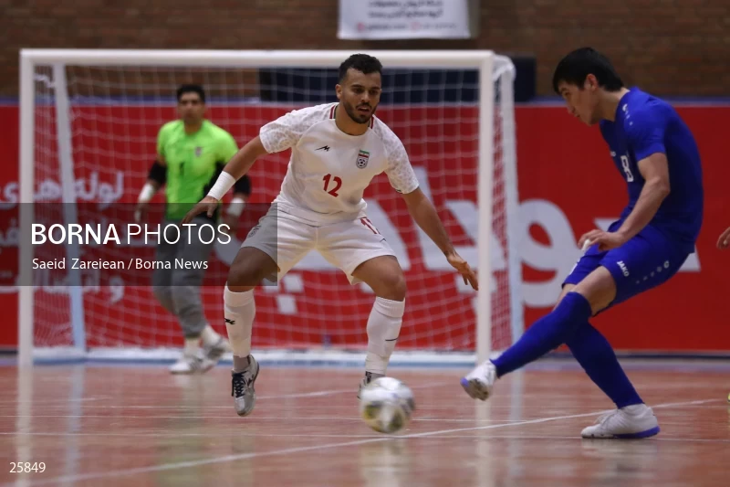 Iran Vs Uzbekistan Friendly Futsal match