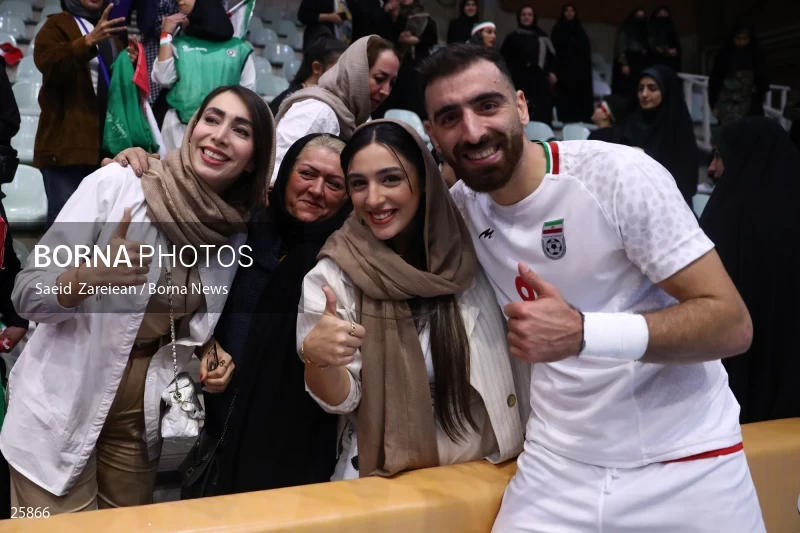 Iran Vs Uzbekistan Friendly Futsal match