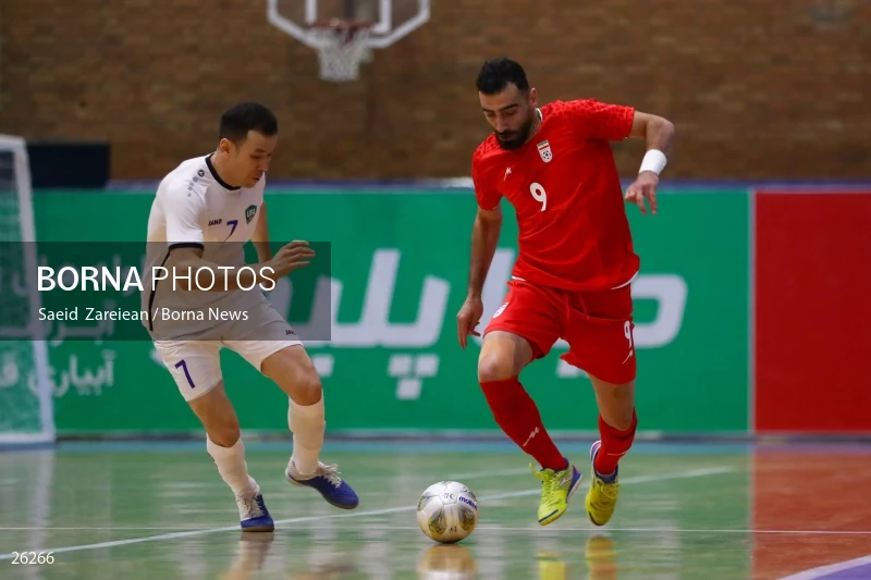 Iran Vs Uzbekistan Friendly Futsal match