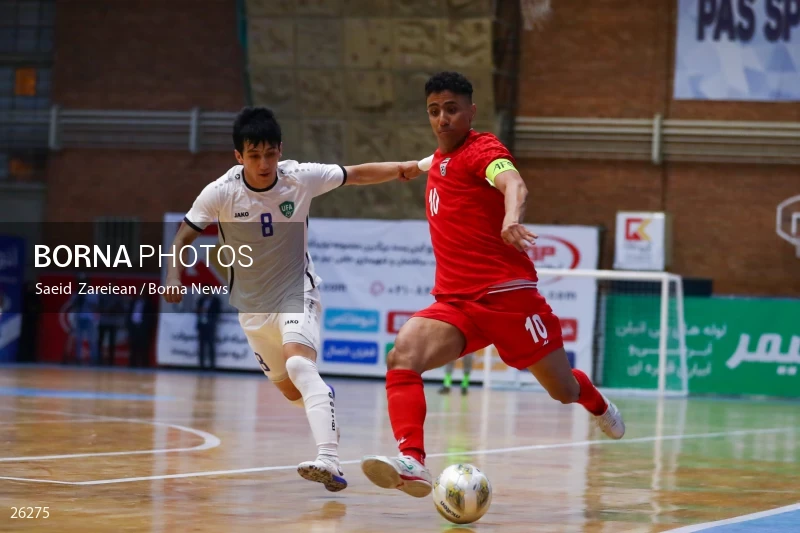 Iran Vs Uzbekistan Friendly Futsal match