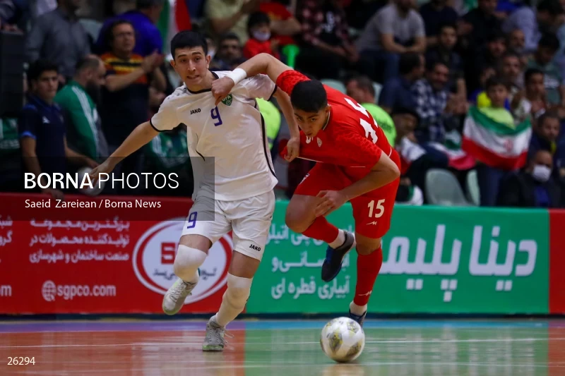 Iran Vs Uzbekistan Friendly Futsal match