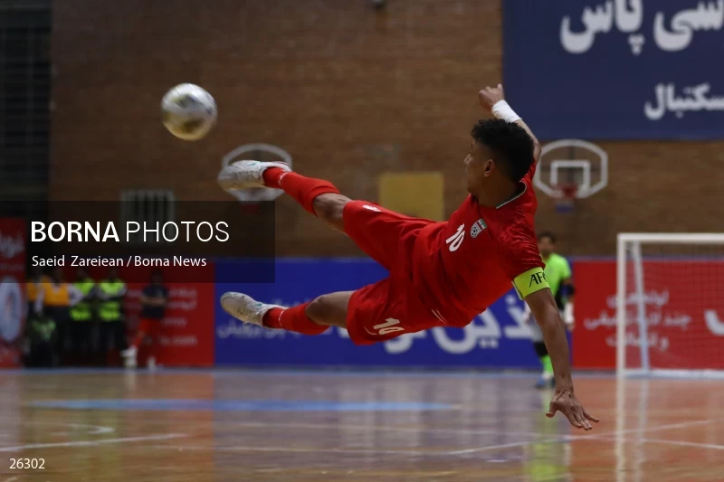 Iran Vs Uzbekistan Friendly Futsal match