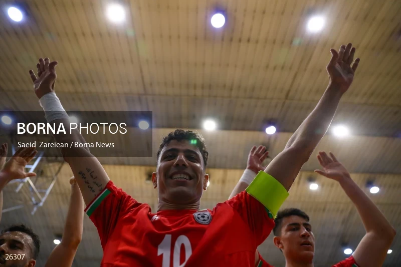 Iran Vs Uzbekistan Friendly Futsal match