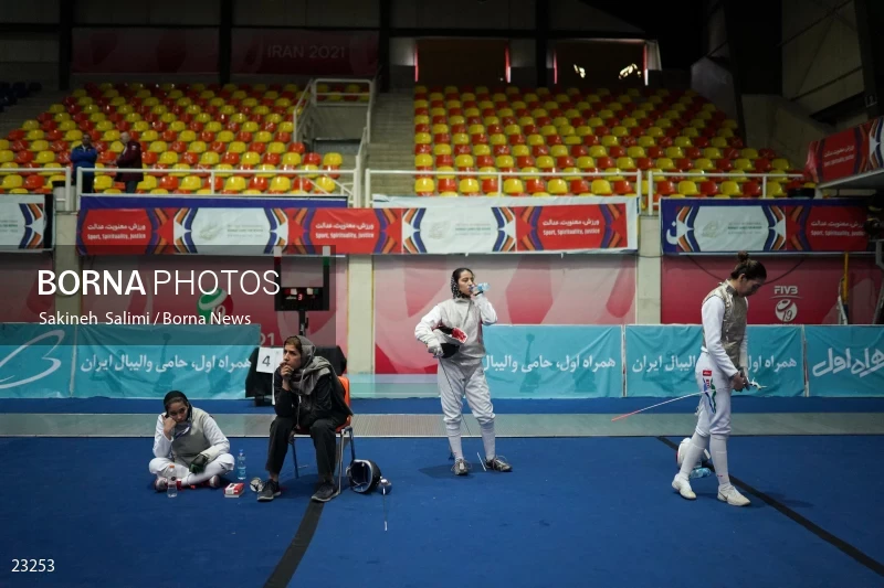 Fencing competitions of the First International Nowruz Games For Women