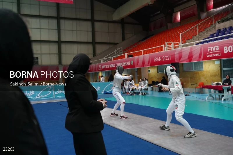 Fencing competitions of the First International Nowruz Games For Women