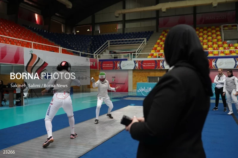 Fencing competitions of the First International Nowruz Games For Women