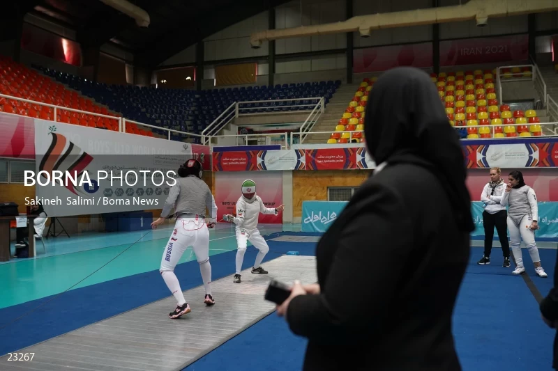 Fencing competitions of the First International Nowruz Games For Women