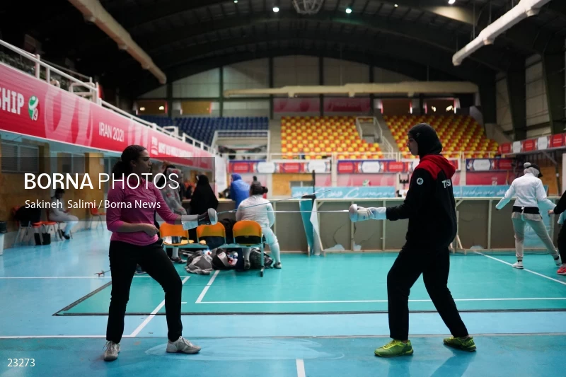 Fencing competitions of the First International Nowruz Games For Women