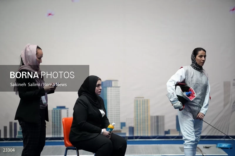 Fencing competitions of the First International Nowruz Games For Women