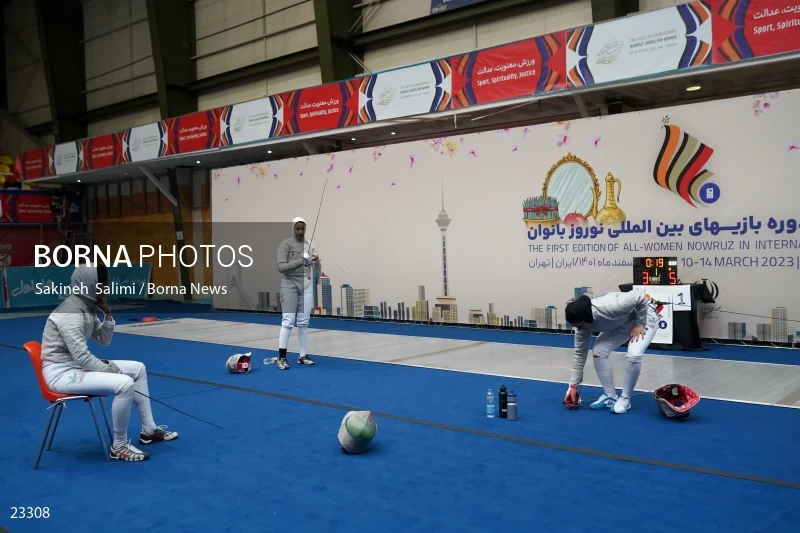 Fencing competitions of the First International Nowruz Games For Women