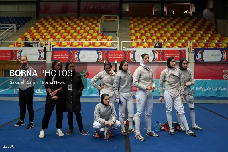Fencing competitions of the First International Nowruz Games For Women