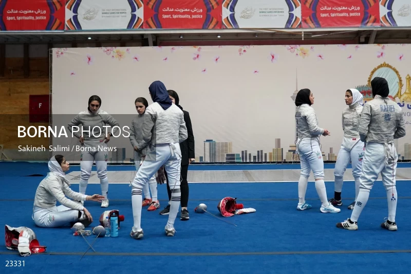 Fencing competitions of the First International Nowruz Games For Women