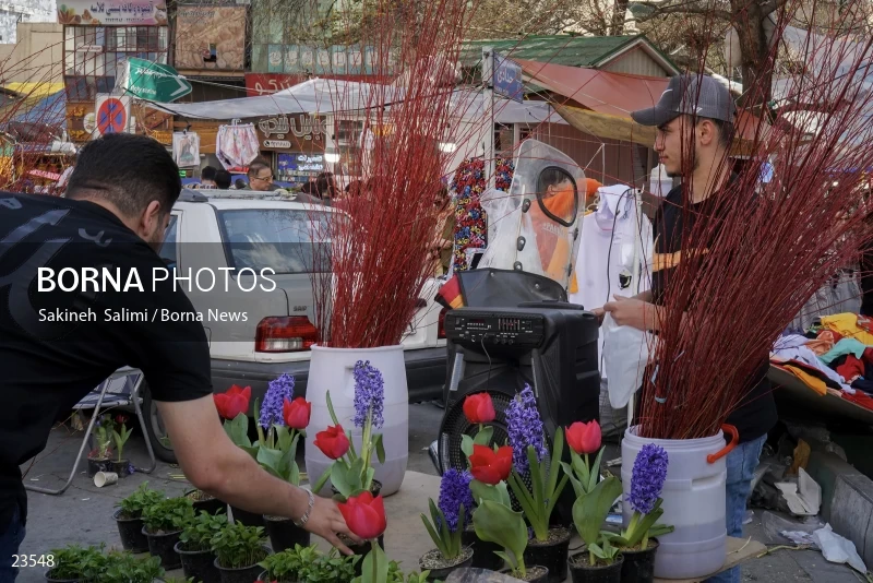 Tajrish market on the eve of Nowruz