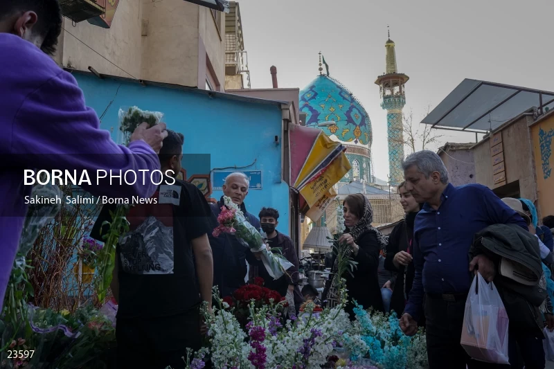 Tajrish market on the eve of Nowruz