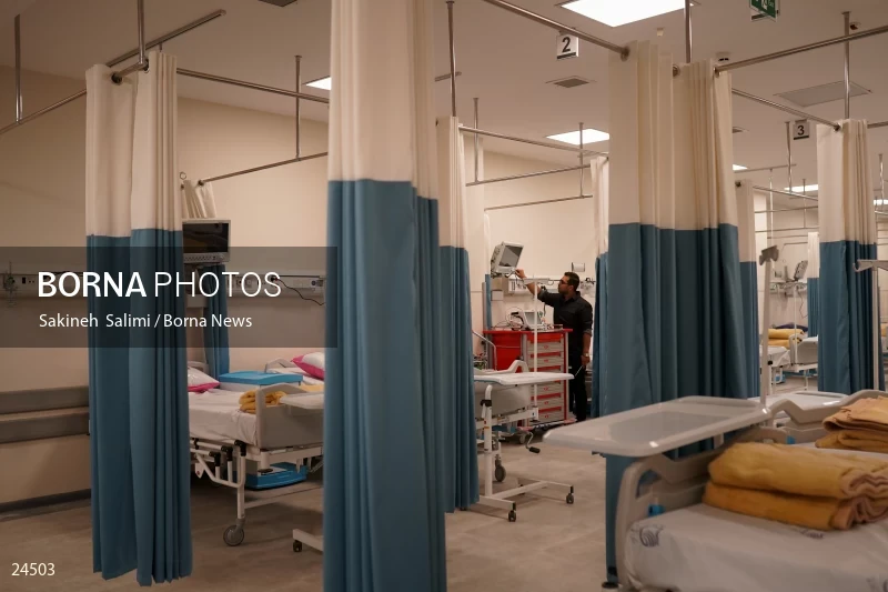 Preparation of the new building of Shohadaye Tajrish Hospital
