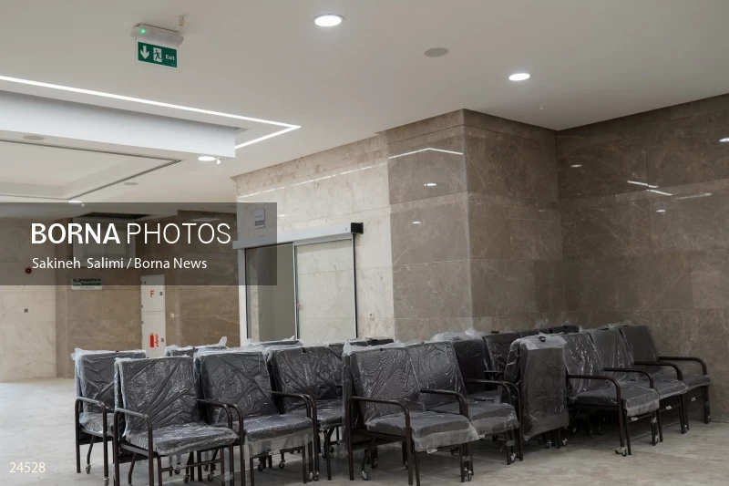 Preparation of the new building of Shohadaye Tajrish Hospital