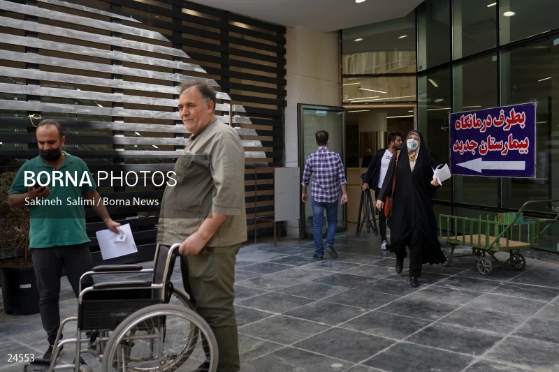 Preparation of the new building of Shohadaye Tajrish Hospital