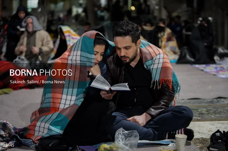Qadr Night in Lavizan PanjTan Shrine (23rd day of Ramadan)
