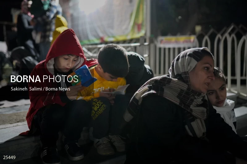 Qadr Night in Lavizan PanjTan Shrine (23rd day of Ramadan)