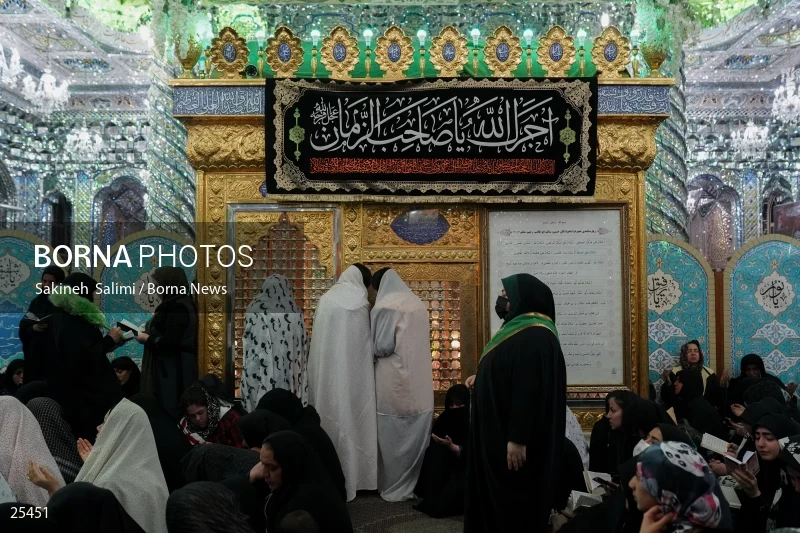 Qadr Night in Lavizan PanjTan Shrine (23rd day of Ramadan)