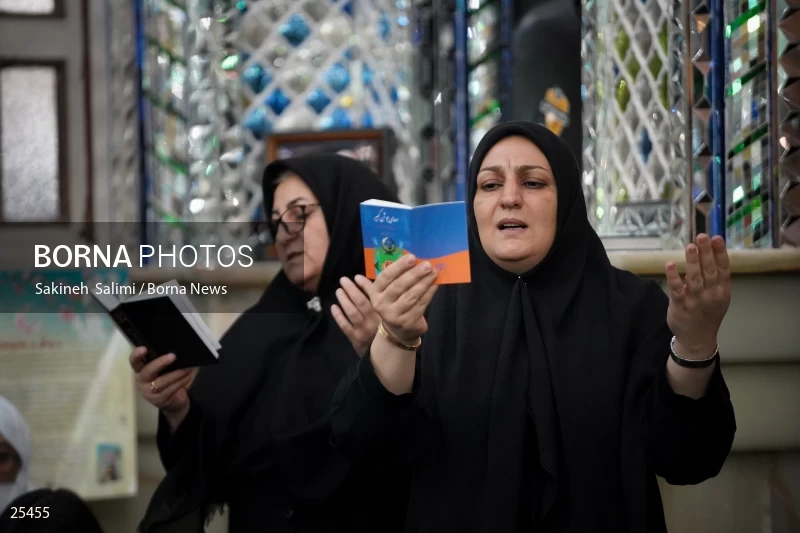 Qadr Night in Lavizan PanjTan Shrine (23rd day of Ramadan)