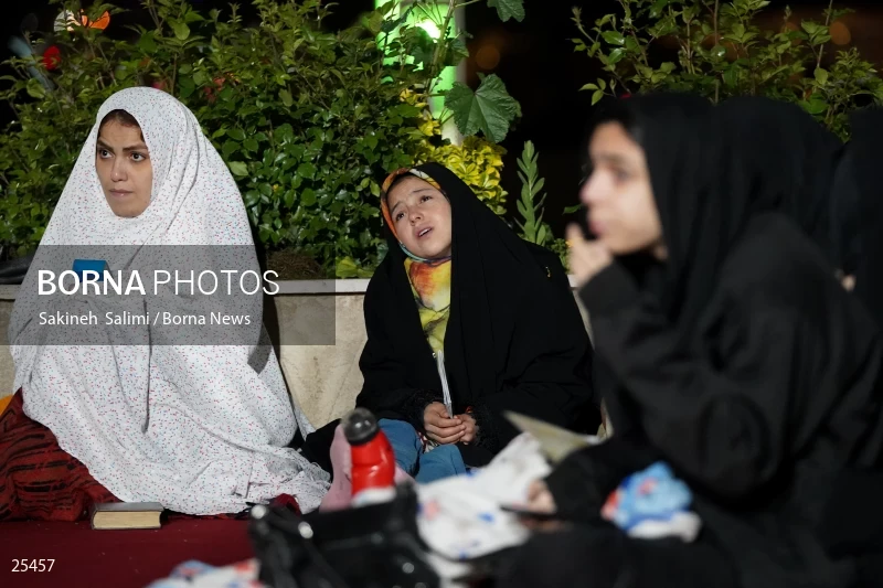 Qadr Night in Lavizan PanjTan Shrine (23rd day of Ramadan)
