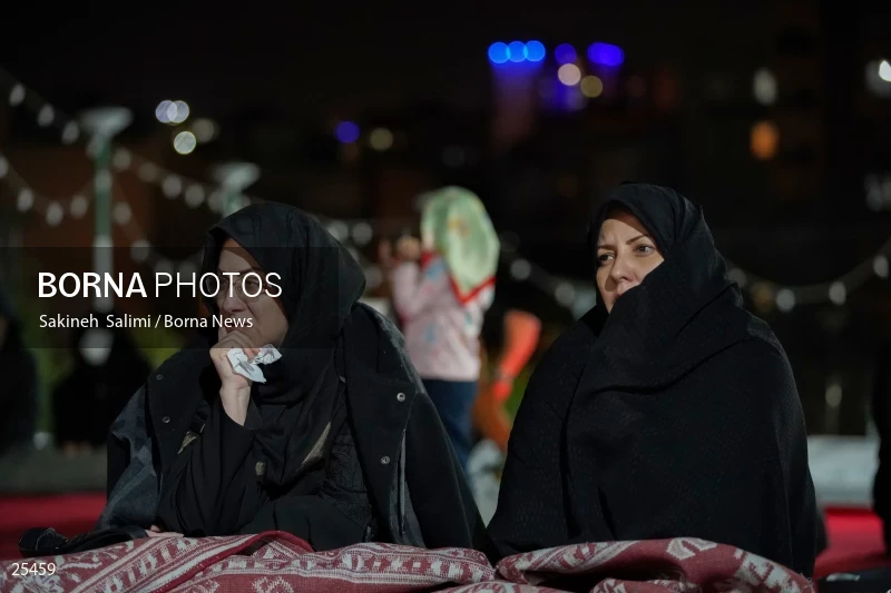 Qadr Night in Lavizan PanjTan Shrine (23rd day of Ramadan)