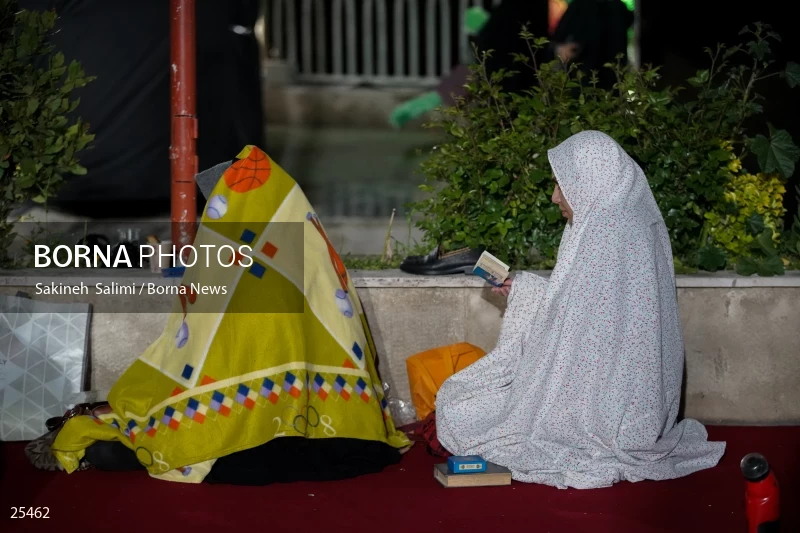 Qadr Night in Lavizan PanjTan Shrine (23rd day of Ramadan)