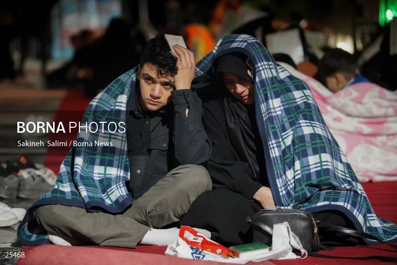Qadr Night in Lavizan PanjTan Shrine (23rd day of Ramadan)