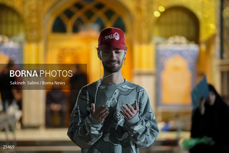 Qadr Night in Lavizan PanjTan Shrine (23rd day of Ramadan)