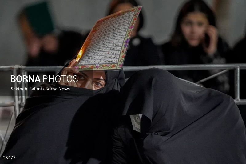 Qadr Night in Lavizan PanjTan Shrine (23rd day of Ramadan)