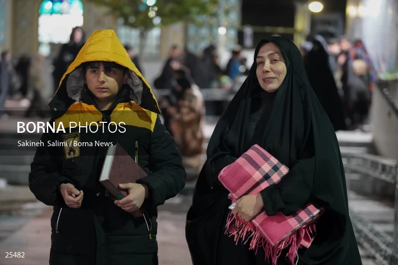 Qadr Night in Lavizan PanjTan Shrine (23rd day of Ramadan)