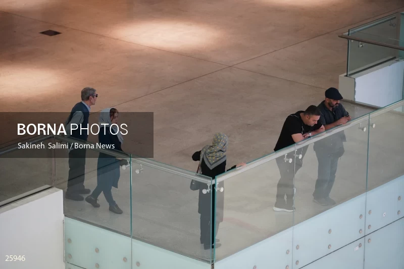 The training session of the Iranian women's national ice hockey team