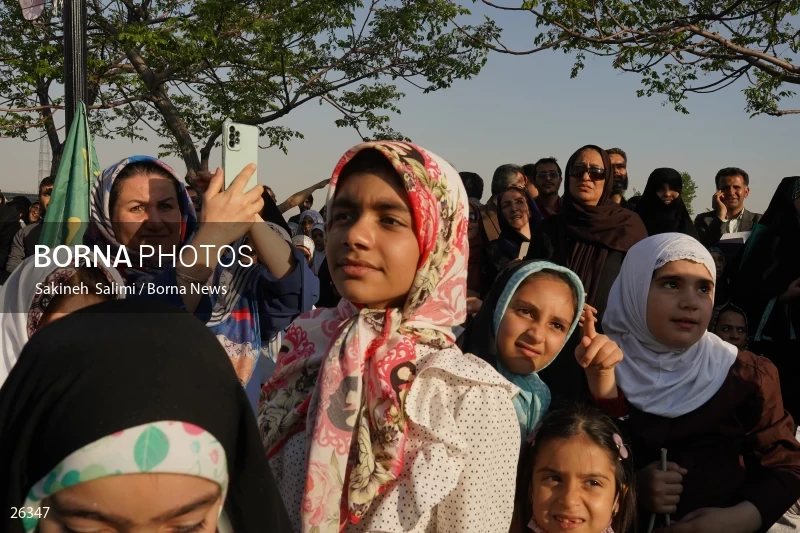 Celebration for first time fasting school girls in Tehran