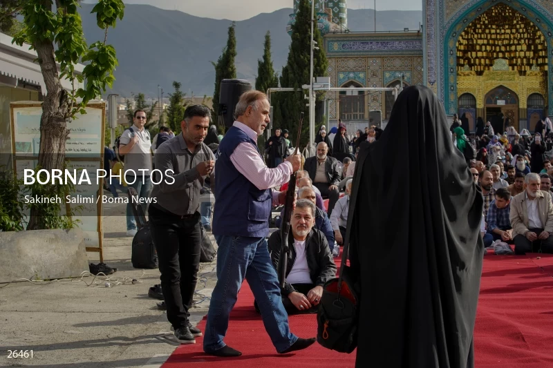 Iranians perform Eid al-Fitr prayers in Tehran