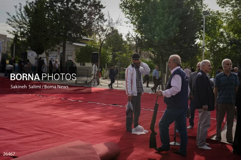 Iranians perform Eid al-Fitr prayers in Tehran