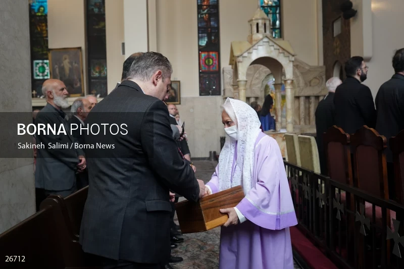 Commemoration ceremony of Armenian massacre victims