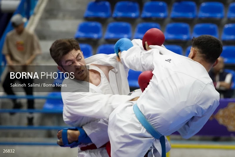 the selection matches of the men's national karate team