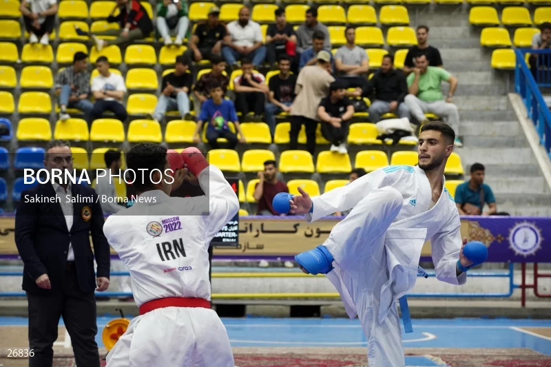 the selection matches of the men's national karate team