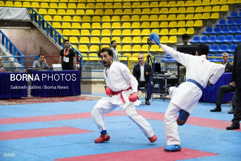 the selection matches of the men's national karate team