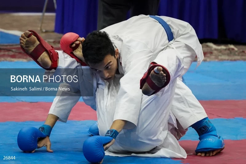 the selection matches of the men's national karate team