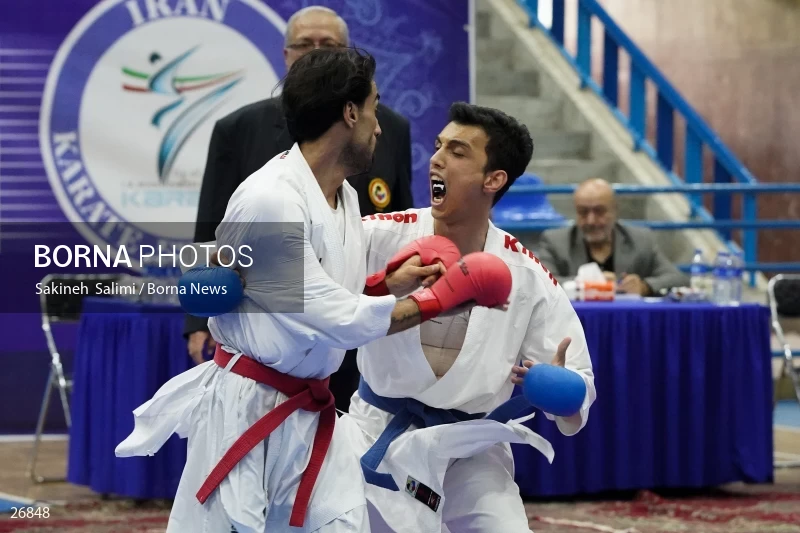 the selection matches of the men's national karate team