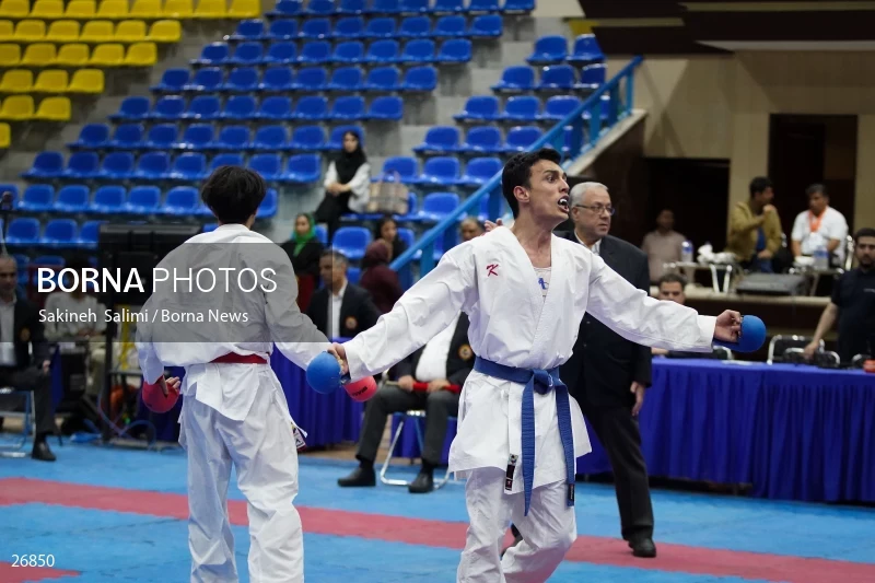 the selection matches of the men's national karate team